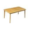 Table De Jardin Haute COMETE En Bois D'acacia - 140x80x65 Cm -Jardinage Fournitures Soldes 953510 002