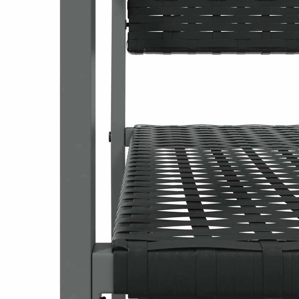 VIDAXL Ensemble à Manger De Jardin 5 Pcs Résine Tressée Acier 9 VIDAXL Ensemble à Manger De Jardin 5 Pcs Résine Tressée Acier – Image 7