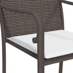 VIDAXL Chaises De Jardin Et Coussins Lot De 2 Marron 56x59x84 Cm Rotin 15 VIDAXL Chaises De Jardin Et Coussins Lot De 2 Marron 56x59x84 Cm Rotin -Jardinage Fournitures Soldes 9ae317d1fc4dc669