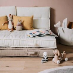 Coussin Palette Dossier Polyester Taupe 60 X 40 X 12 Cm -Jardinage Fournitures Soldes b1685c260c679231