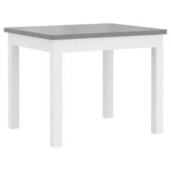 VIDAXL Ensemble De Table Et Chaises Enfants 3 Pcs Blanc Et Gris Mdf 14 VIDAXL Ensemble De Table Et Chaises Enfants 3 Pcs Blanc Et Gris Mdf -Jardinage Fournitures Soldes c599939bc2181727