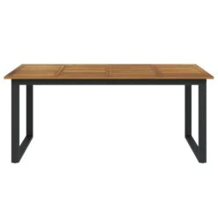 VIDAXL Table De Jardin Et Pieds En Forme De U 180x90x75 Cm Bois Acacia 11 VIDAXL Table De Jardin Et Pieds En Forme De U 180x90x75 Cm Bois Acacia -Jardinage Fournitures Soldes ee1739cdb2c524f0