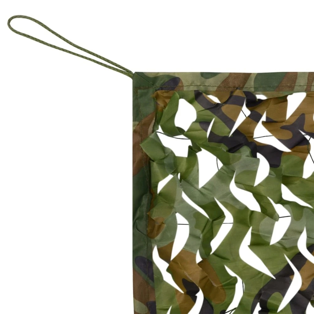 VIDAXL Filet De Camouflage Avec Sac De Rangement 2x7 M Vert 6 VIDAXL Filet De Camouflage Avec Sac De Rangement 2x7 M Vert – Image 4