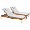 Lot De 2 Bains De Soleil Avec Coussin Et Tablette En Bois écru 1 Lot De 2 Bains De Soleil Avec Coussin Et Tablette En Bois écru -Jardinage Fournitures Soldes f901c750e4a5f43b